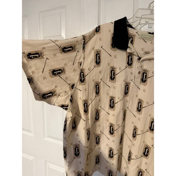 Mens Vintage Golf Polo 4X - Picture 2 of 5